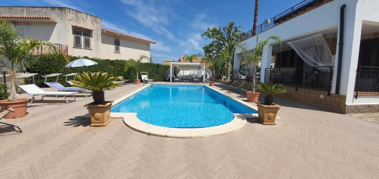 Villa Marianna Con Piscina Privata Ampi Spazi Esterni E Wifi Free Trabia Zewnętrze zdjęcie