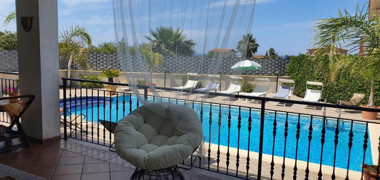 Villa Marianna Con Piscina Privata Ampi Spazi Esterni E Wifi Free Trabia Zewnętrze zdjęcie
